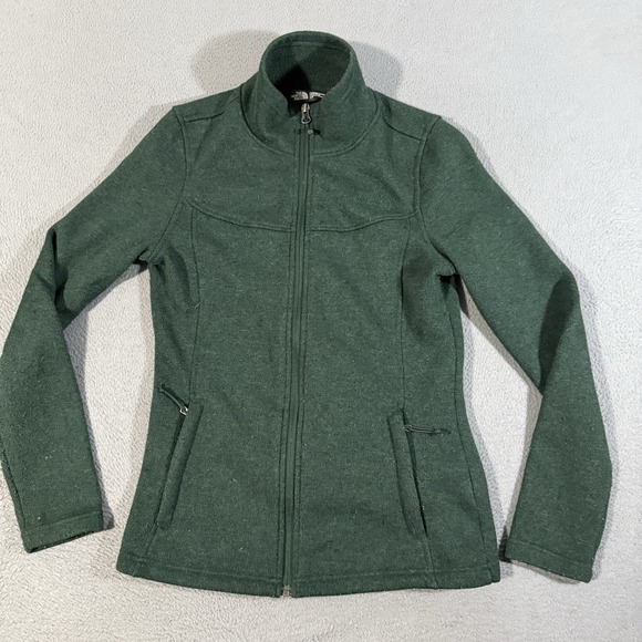 The North Face Jackets & Blazers - The North Face Maggy Fleece Jacket Women S Olive Green Full Zip Gorpcore Minimal